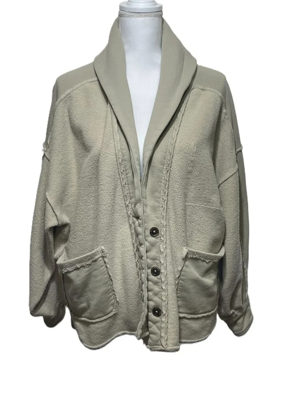 Free People Shacket, Button Front with Pickets, size XS